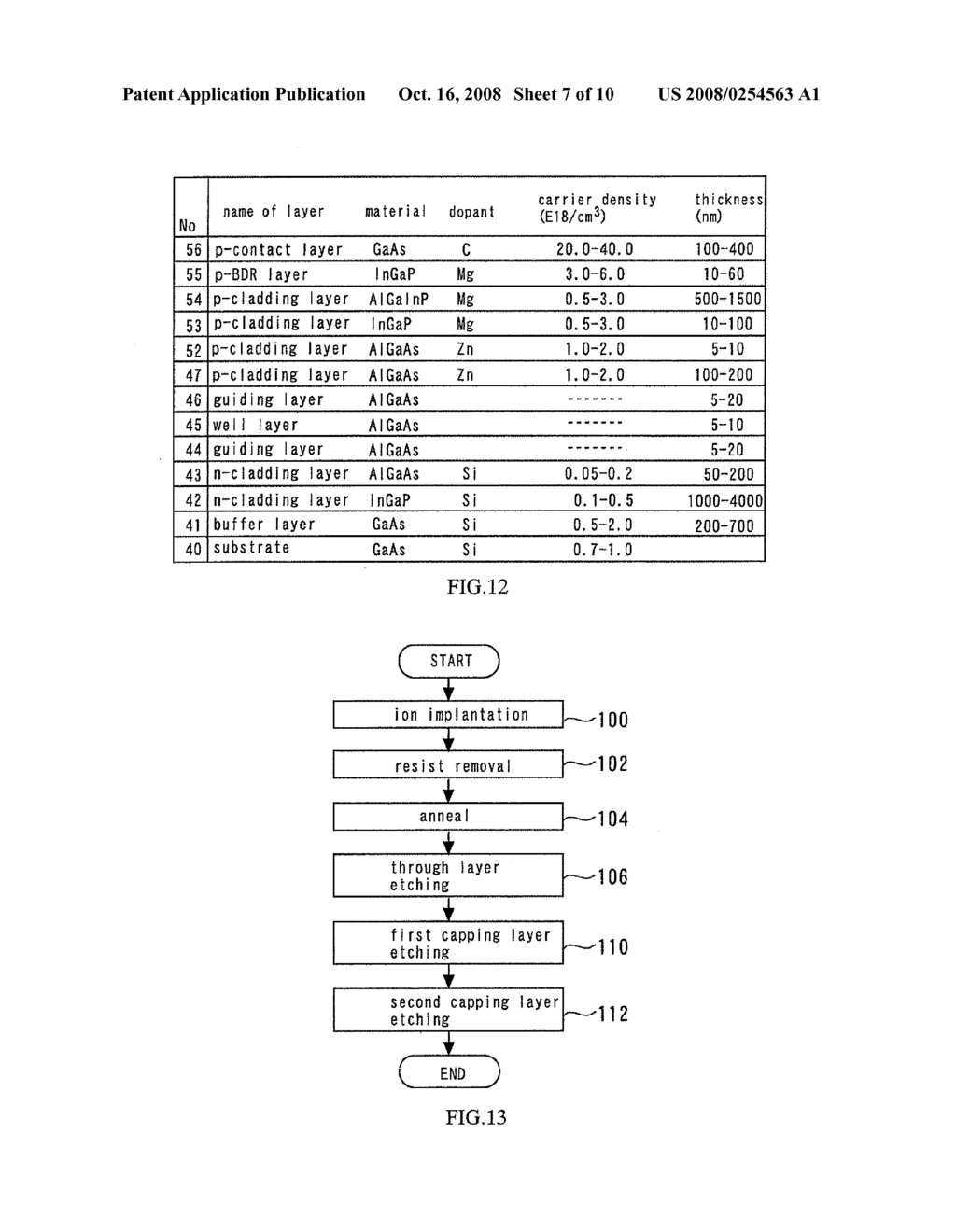 METHOD FOR MANUFACTURING SEMICONDUCTOR OPTICAL DEVICE - diagram, schematic, and image 08