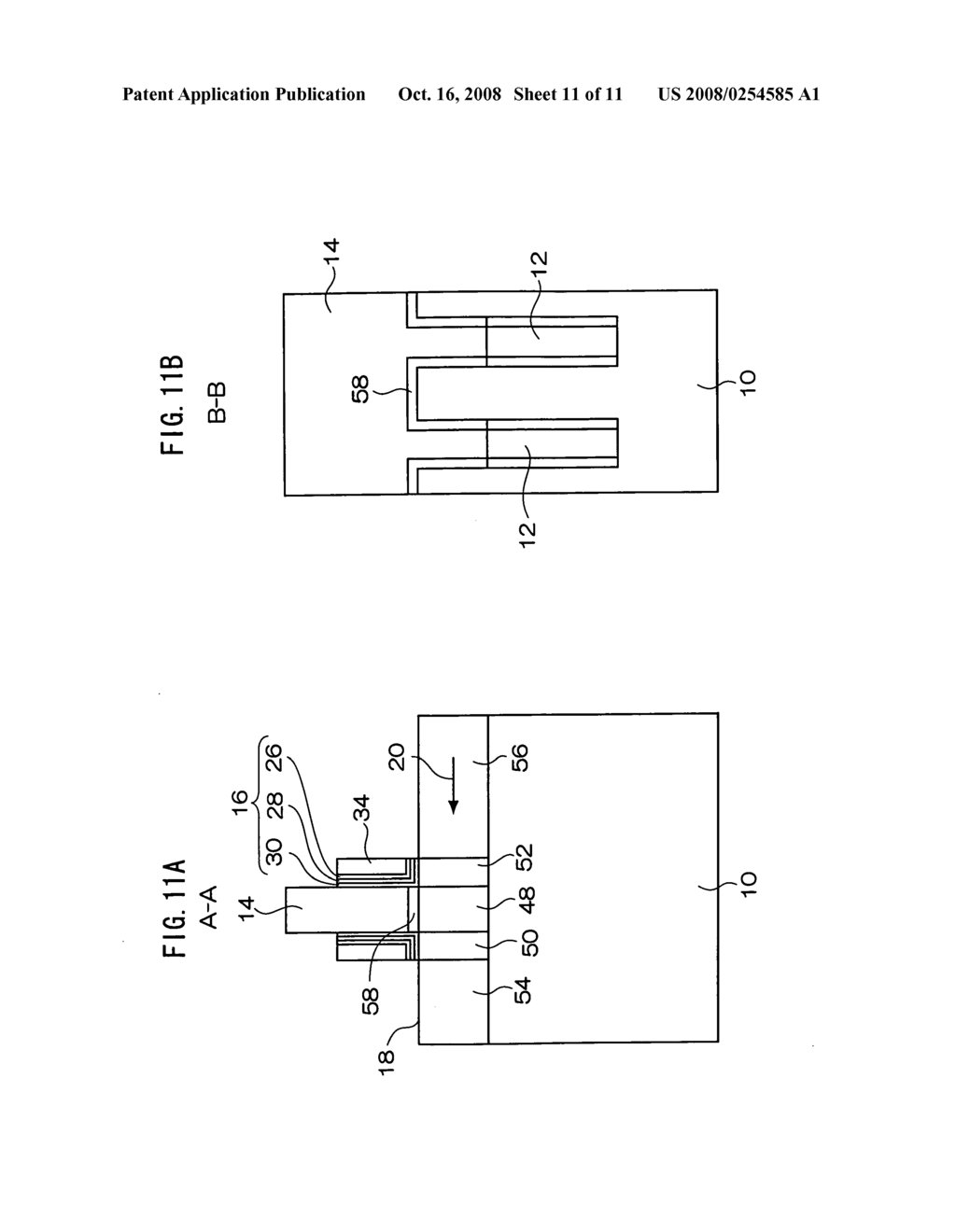 Method for fabricating semiconductor memory - diagram, schematic, and image 12