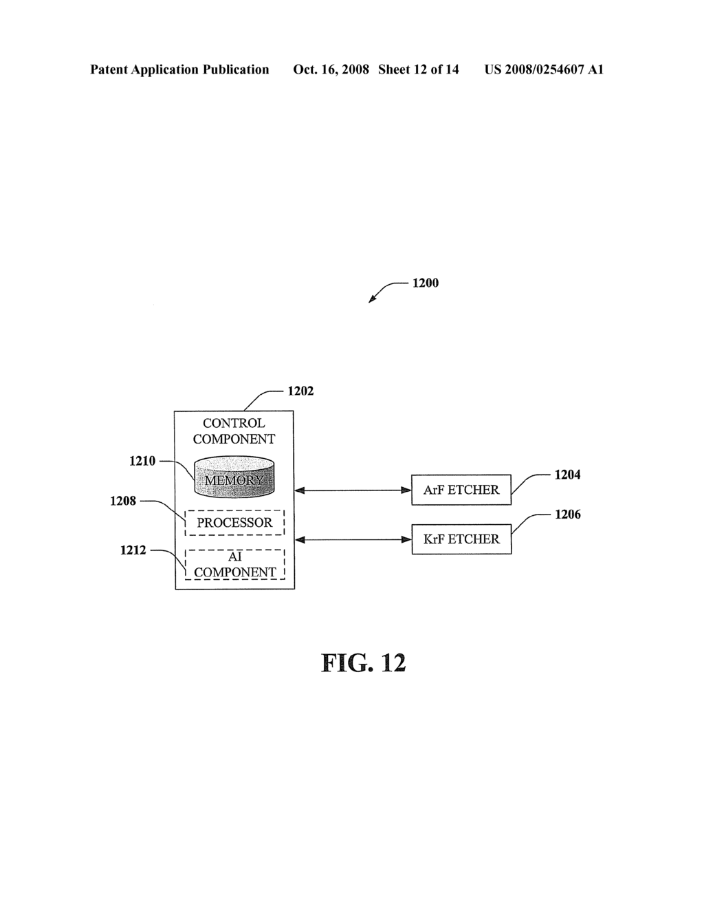  INTEGRATION APPROACH TO FORM THE CORE FLOATING GATE FOR FLASH MEMORY USING AN AMORPHOUS CARBON HARD MASK AND ARF LITHOGRAPHY - diagram, schematic, and image 13