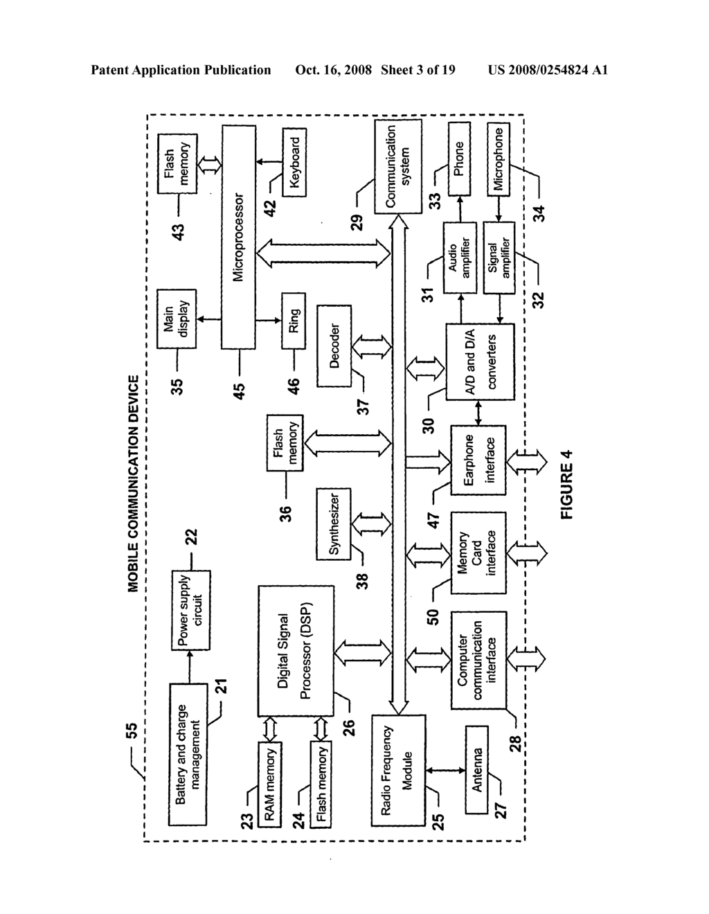 Mobile Communication Device with Musical Instrument Functions - diagram, schematic, and image 04