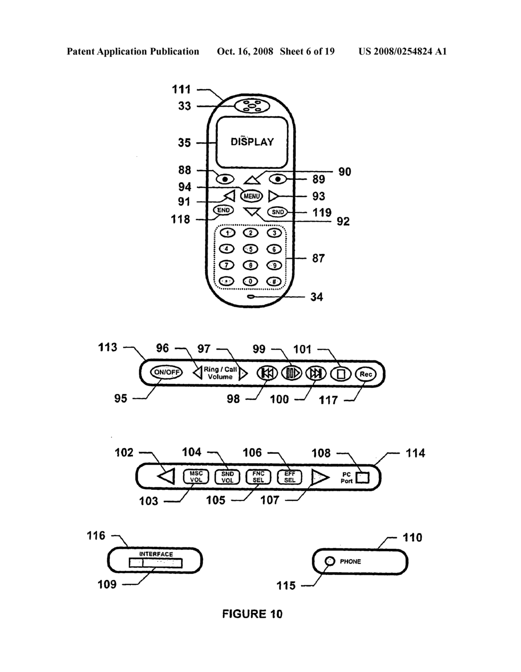 Mobile Communication Device with Musical Instrument Functions - diagram, schematic, and image 07