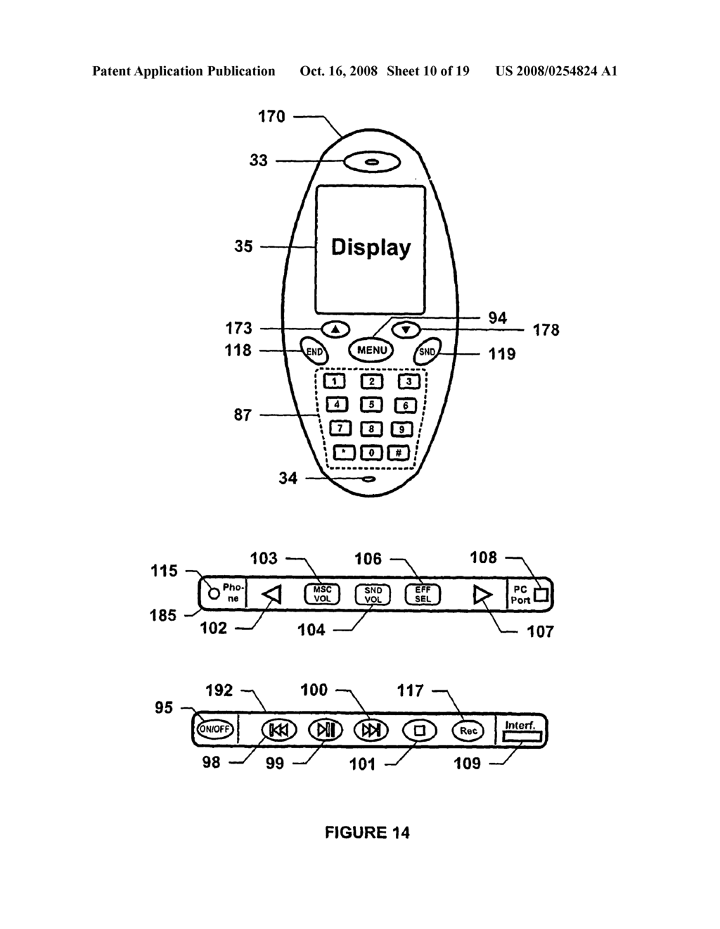 Mobile Communication Device with Musical Instrument Functions - diagram, schematic, and image 11
