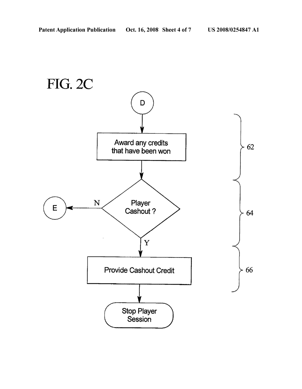 METHOD FOR DISPLAYING AN INTERACTIVE GAME HAVING A PREDETERMINED OUTCOME - diagram, schematic, and image 05