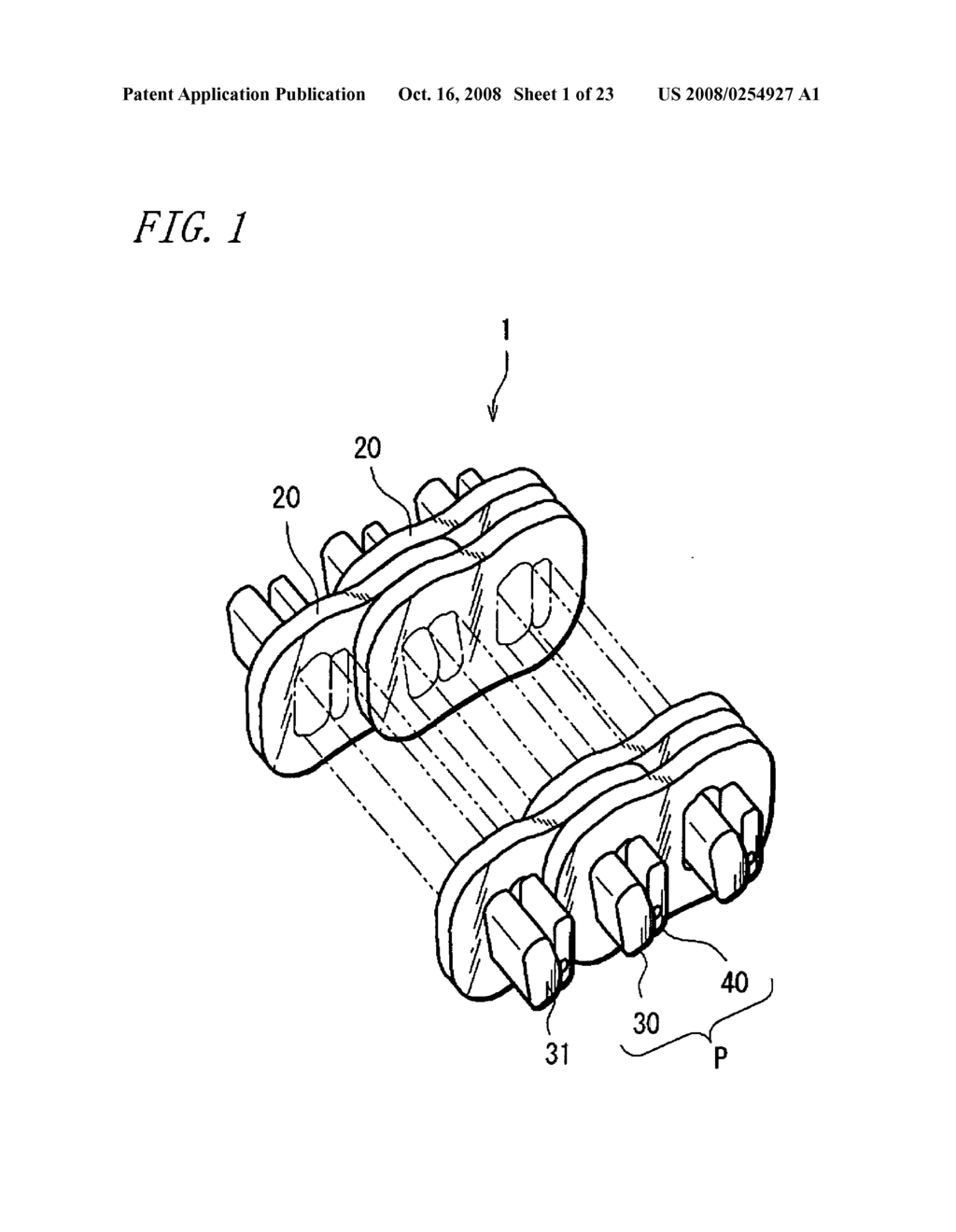 Power Transmission Chain and Power Transmission Device Using the Same - diagram, schematic, and image 02