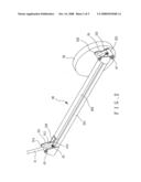 Trace increasing mechanism for elliptical exerciser diagram and image