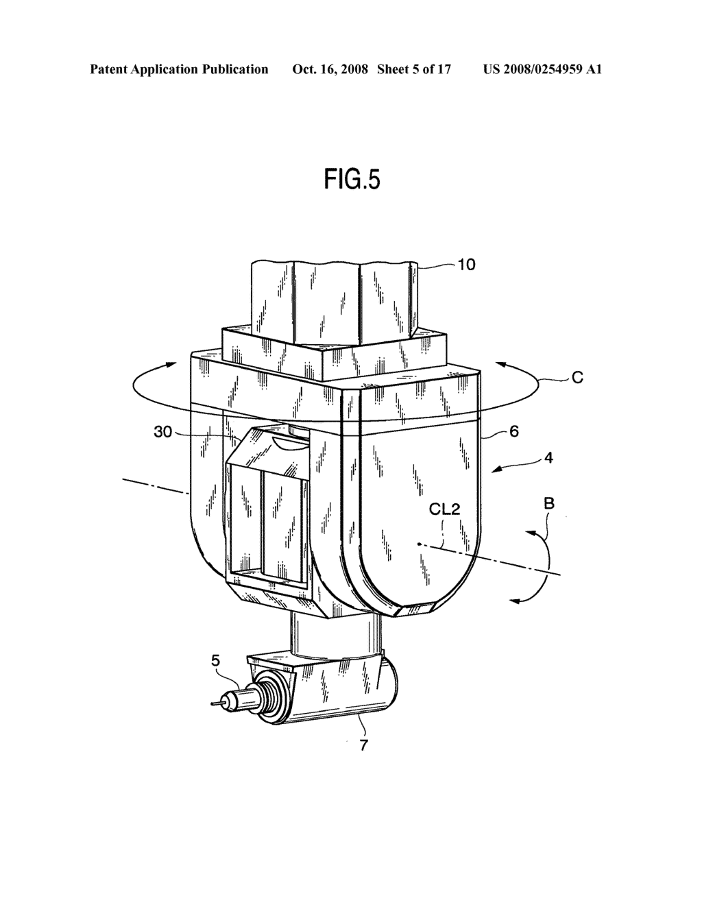 Universal head and machine tool with universal head - diagram, schematic, and image 06