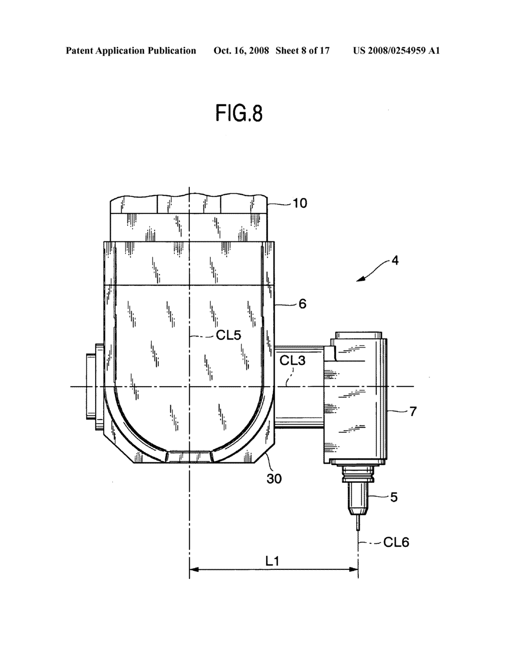 Universal head and machine tool with universal head - diagram, schematic, and image 09