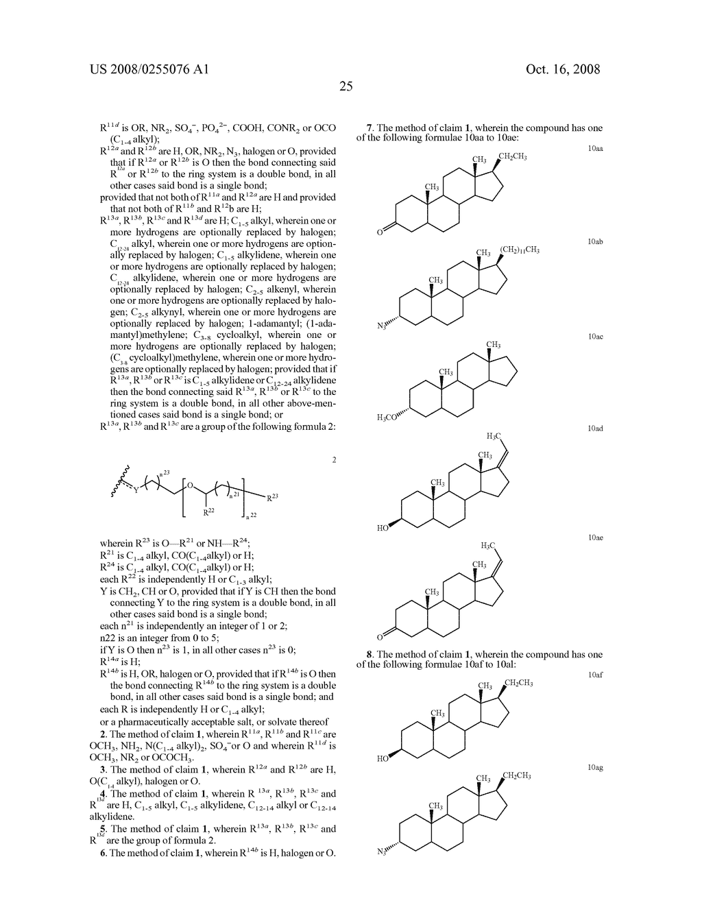 Steroid-Derived Pharmaceutical Compositions - diagram, schematic, and image 26