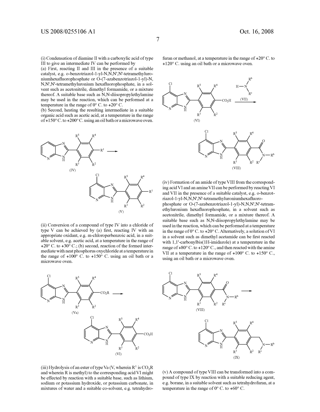 Novel 2-Phenyl-Imidazo[4,5-B]Pyridine Derivatives as Inhibitors of Glycogen Synthase Kinase for the Treatment of Dementia and Neurodegenerative Disorders - diagram, schematic, and image 08