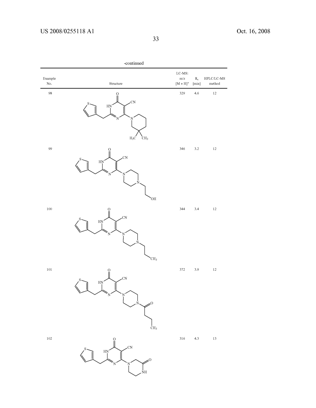 Cyanopyrimidinones - diagram, schematic, and image 34