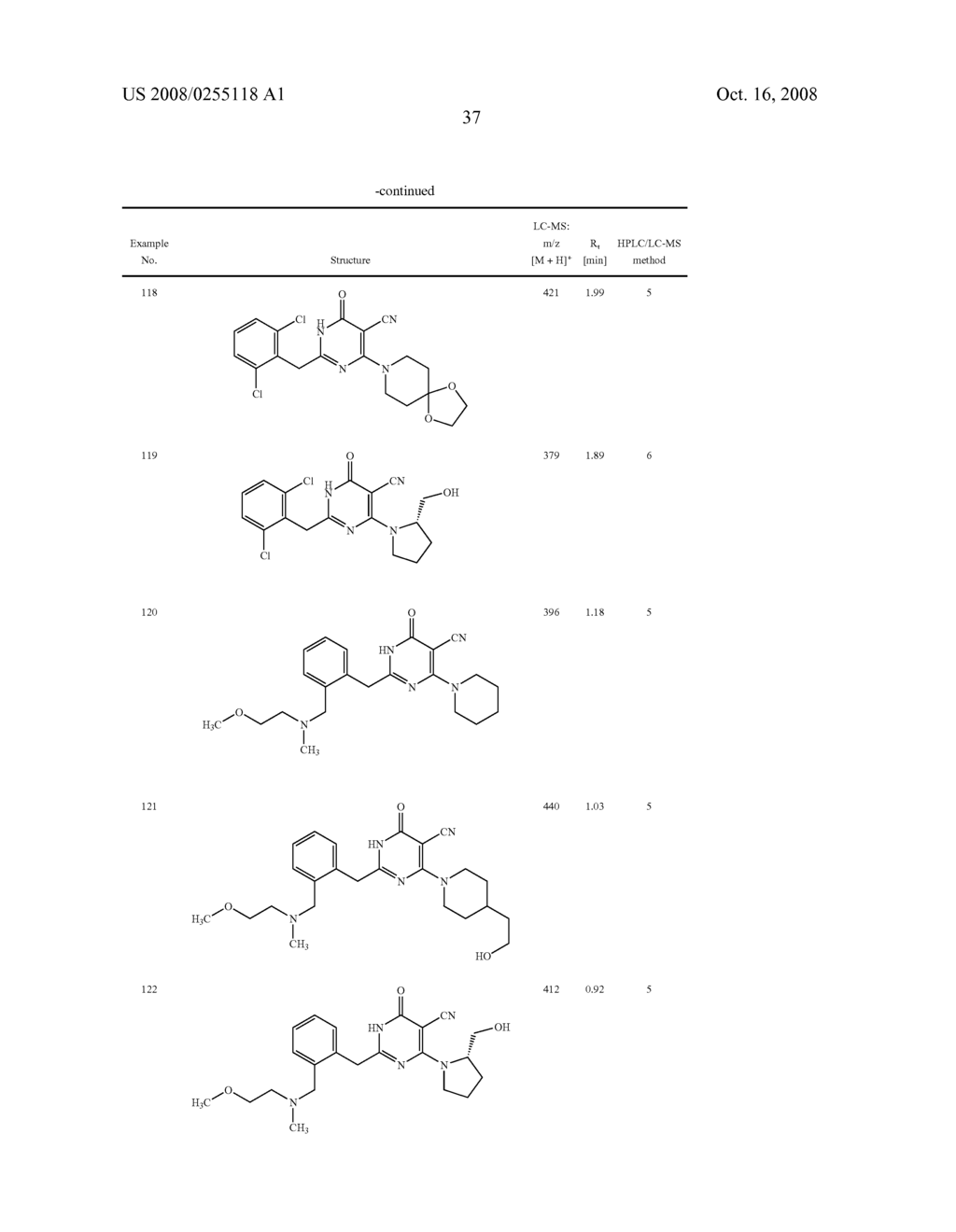 Cyanopyrimidinones - diagram, schematic, and image 38