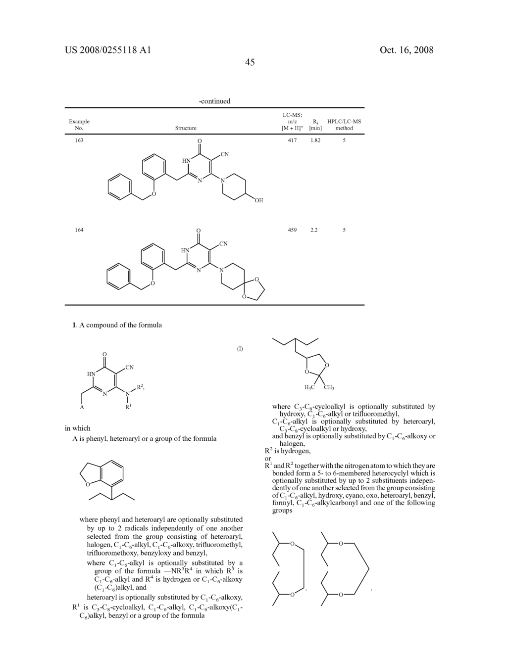 Cyanopyrimidinones - diagram, schematic, and image 46