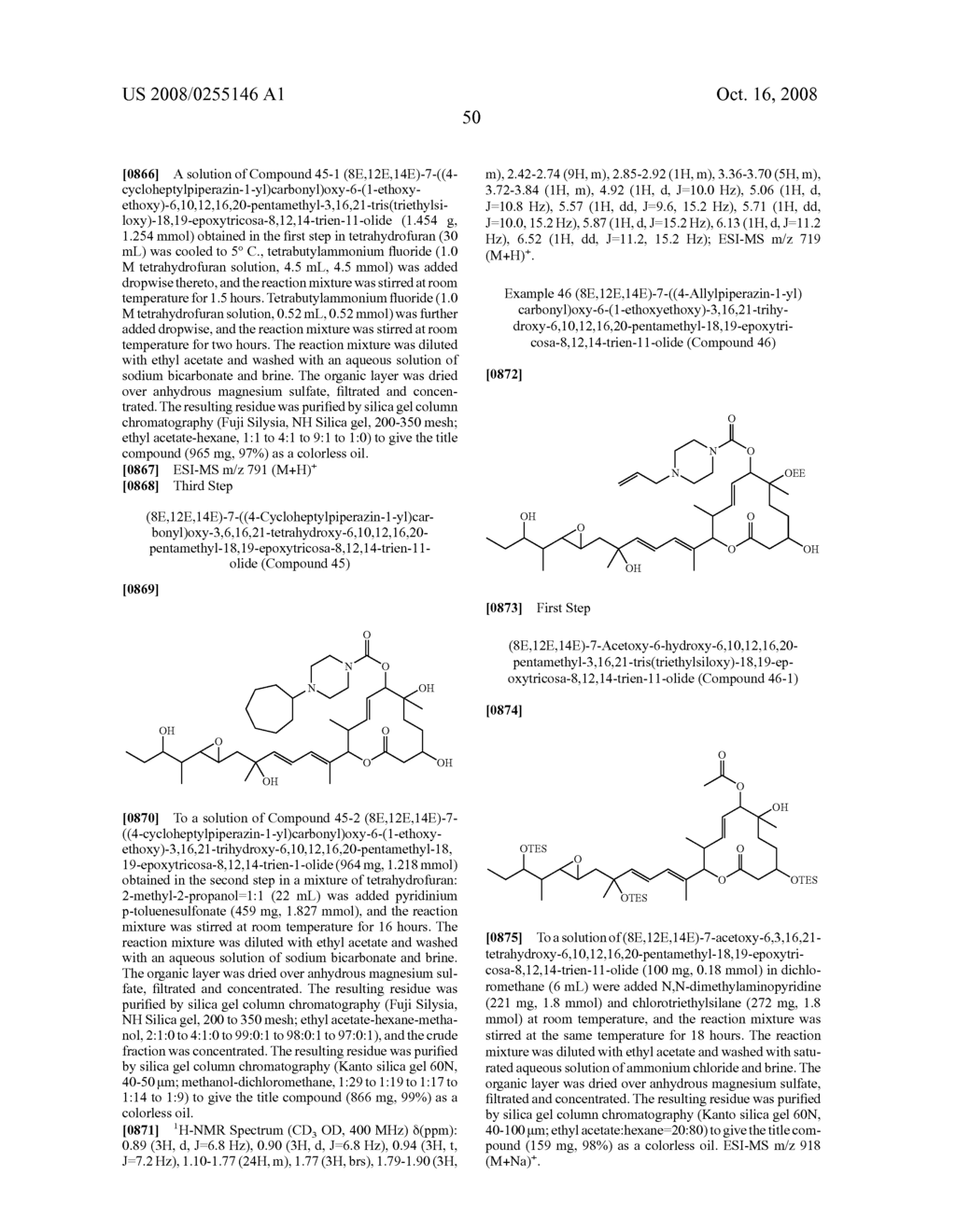 NOVEL PHYSIOLOGICALLY ACTIVE SUBSTANCES - diagram, schematic, and image 51