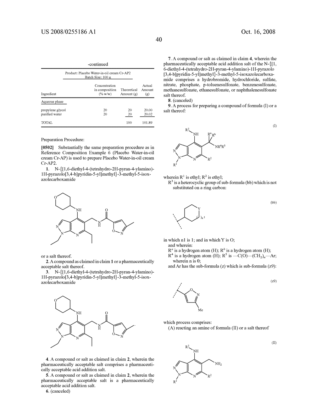 Pyrazolo[3,4-B]Pyridine Compound, and Its Use as a Pde4 Inhibitor - diagram, schematic, and image 41