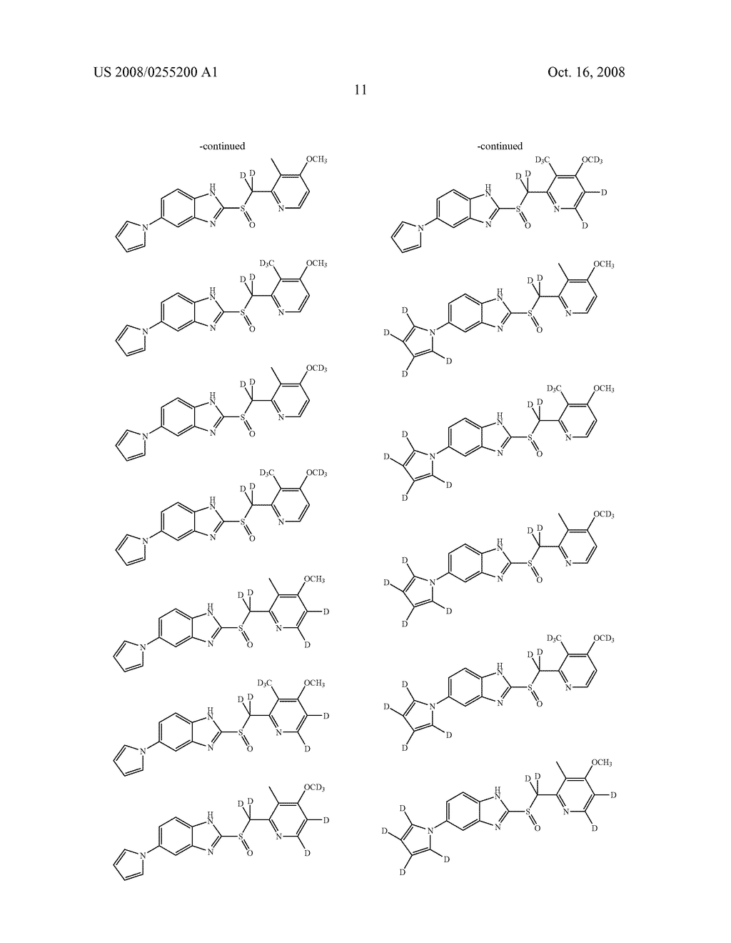SUBSTITUTED BENZIMIDAZOLES - diagram, schematic, and image 12