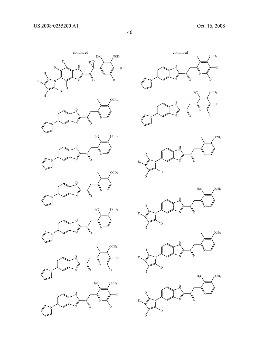 SUBSTITUTED BENZIMIDAZOLES - diagram, schematic, and image 47