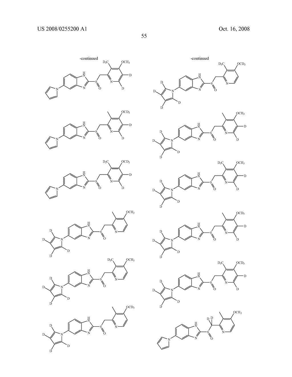 SUBSTITUTED BENZIMIDAZOLES - diagram, schematic, and image 56