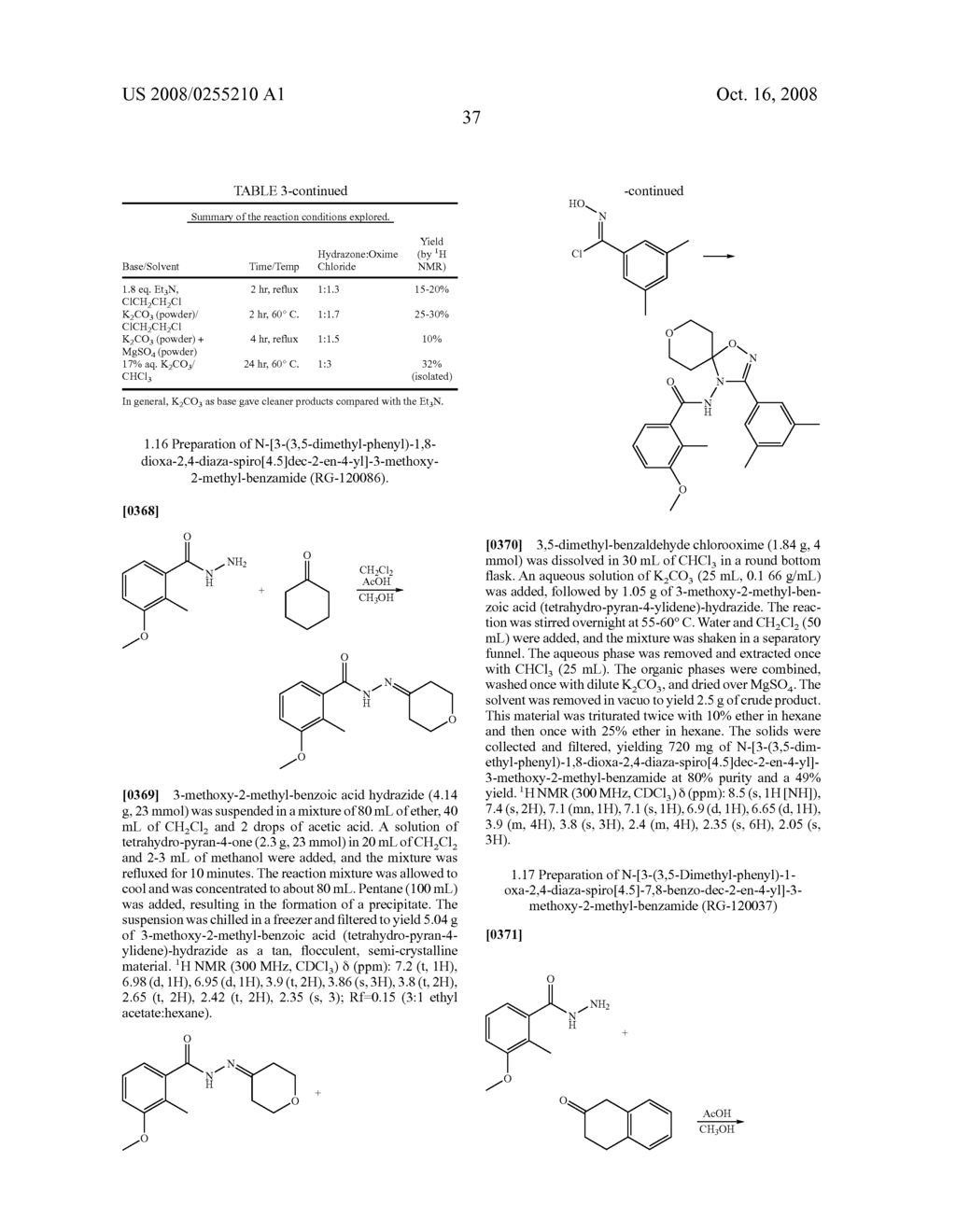 OXADIAZOLINE LIGANDS FOR MODULATING THE EXPRESSION OF EXOGENOUS GENES VIA AN ECDYSONE RECEPTOR COMPLEX - diagram, schematic, and image 38