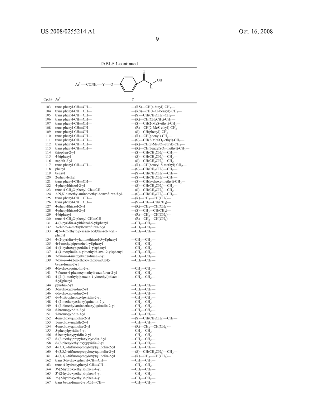 NOVEL HYDROXAMATES AS THERAPEUTIC AGENTS - diagram, schematic, and image 10