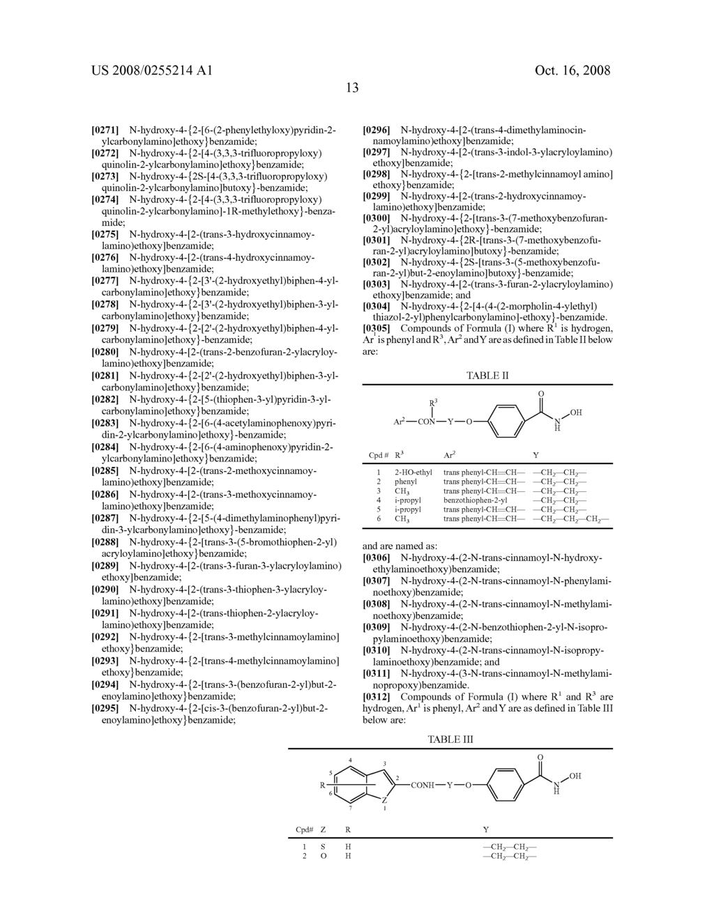 NOVEL HYDROXAMATES AS THERAPEUTIC AGENTS - diagram, schematic, and image 14