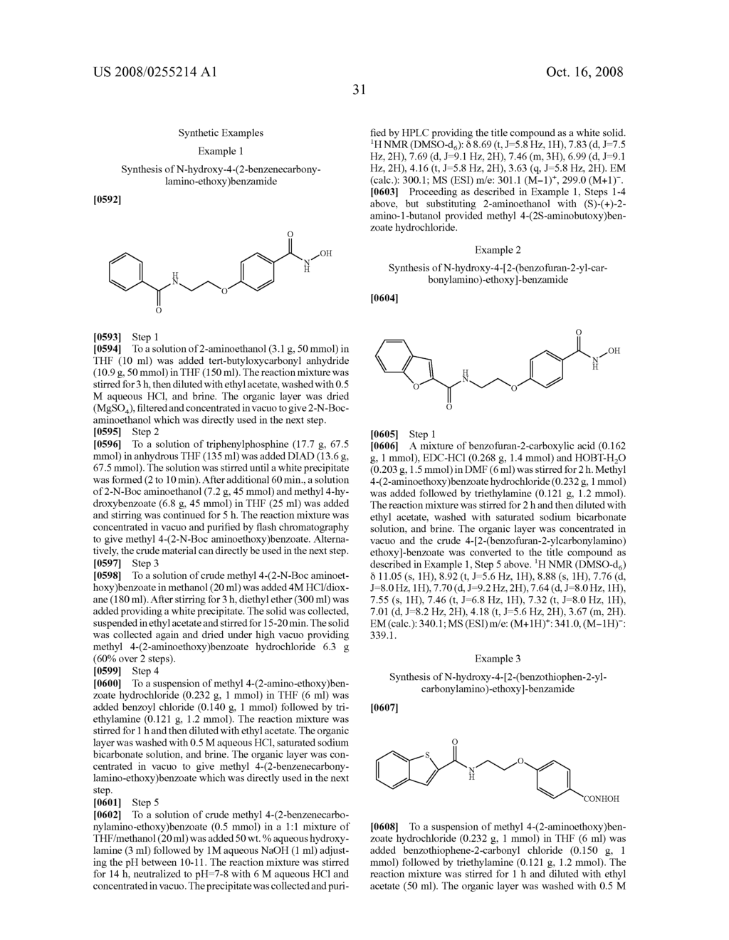 NOVEL HYDROXAMATES AS THERAPEUTIC AGENTS - diagram, schematic, and image 32