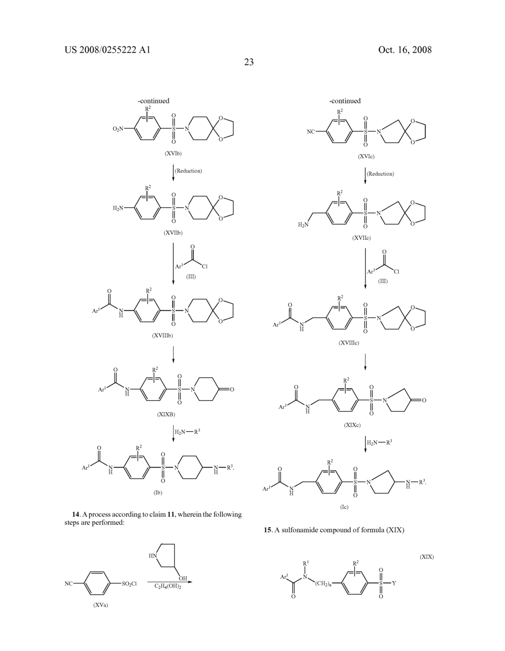 PHARMACEUTICALLY ACTIVE BENZSULFONAMIDE DERIVATIVES AS INHIBITORS OF PROTEIN JUNKINASES - diagram, schematic, and image 24