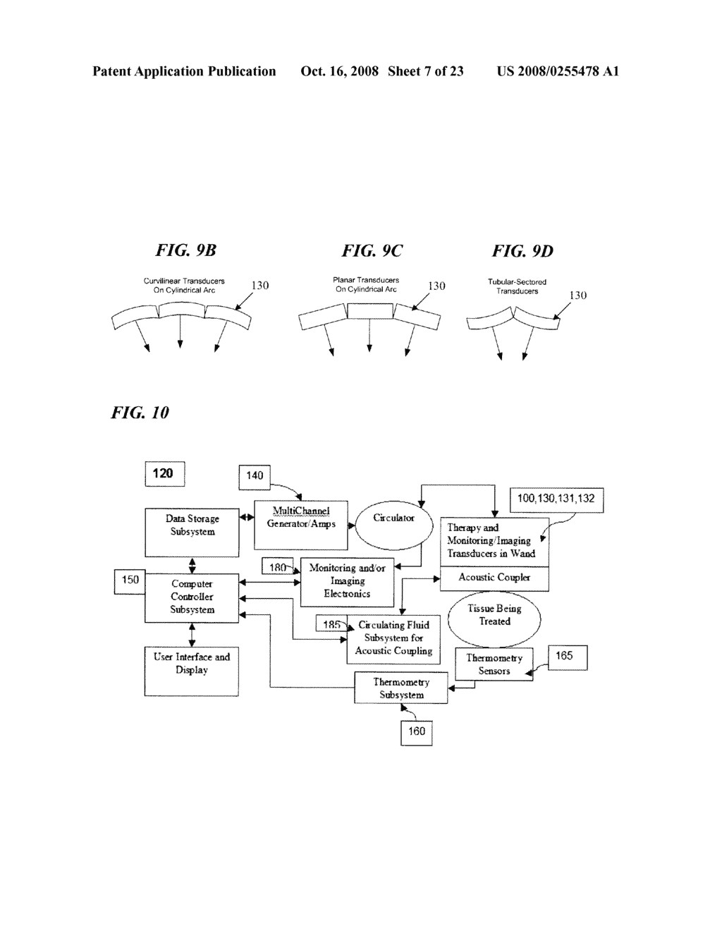 ACOUSTIC APPLICATORS FOR CONTROLLED THERMAL MODIFICATION OF TISSUE - diagram, schematic, and image 08