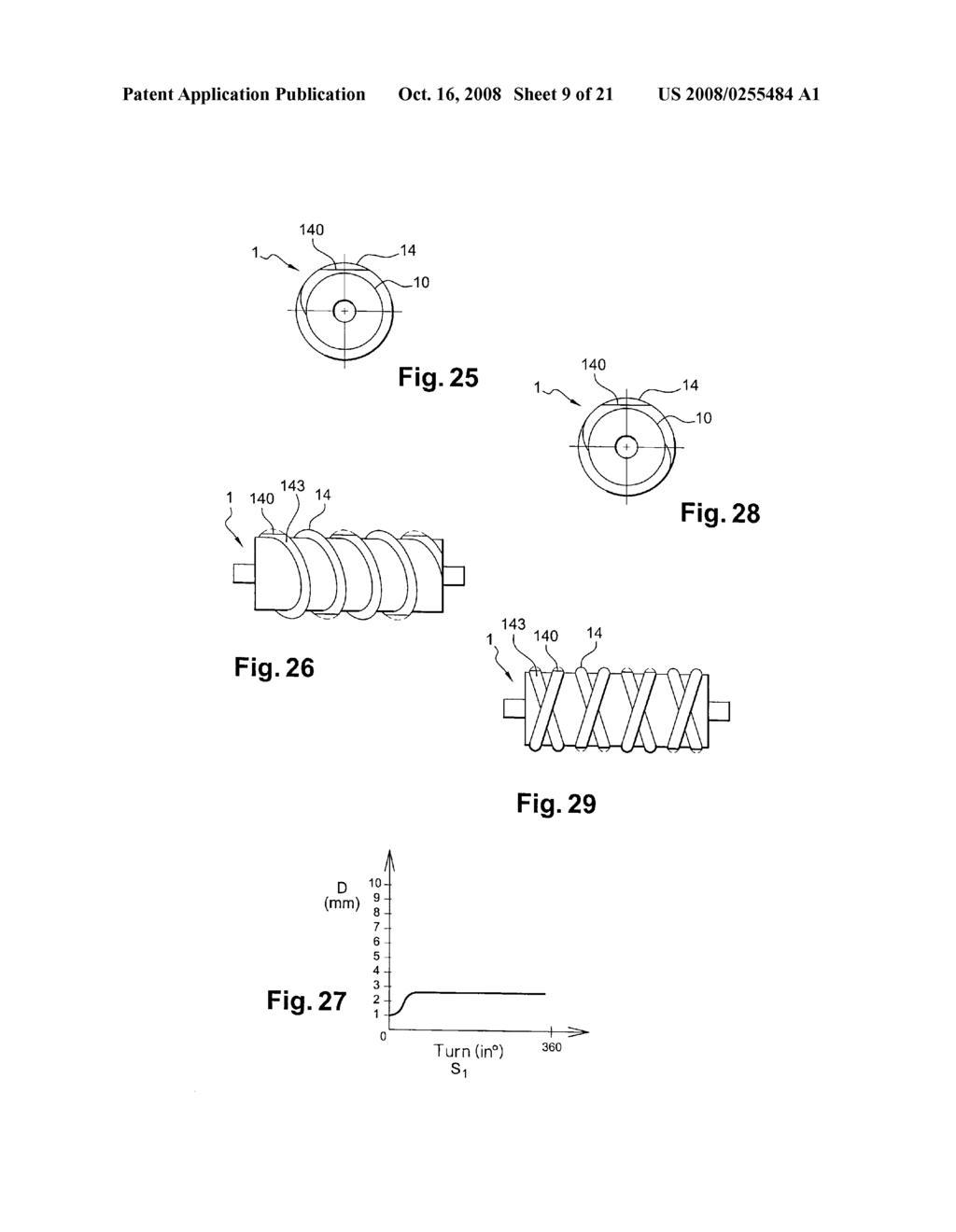 MASSAGE MEMBER, MASSAGE DEVICE AND PACKAGING AND DISPENSING ASSEMBLY INCORPORATING SUCH A MASSAGE DEVICE - diagram, schematic, and image 10