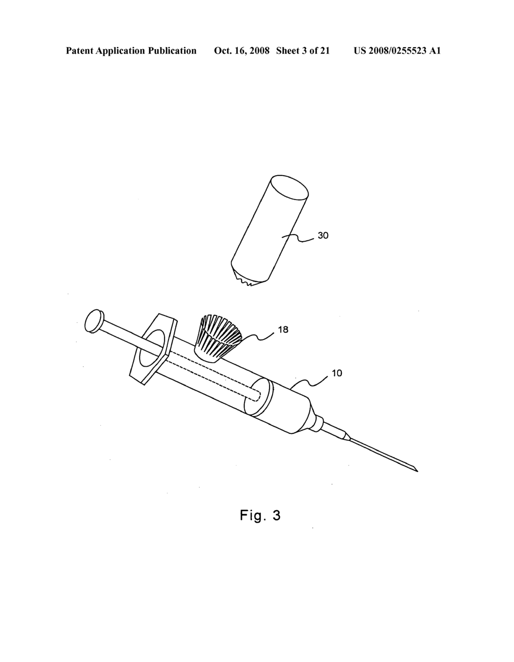 Hypodermic Syringe With Vial Attachment - diagram, schematic, and image 04