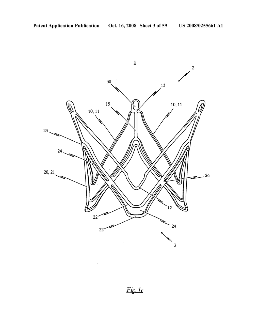 Medical device for treating a heart valve insufficiency or stenosis - diagram, schematic, and image 04