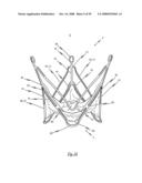 Medical device for treating a heart valve insufficiency or stenosis diagram and image