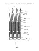 Medical device for treating a heart valve insufficiency or stenosis diagram and image