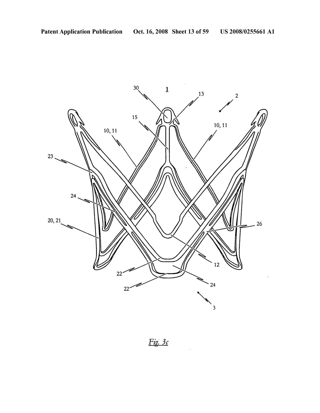 Medical device for treating a heart valve insufficiency or stenosis - diagram, schematic, and image 14