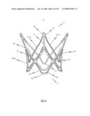 Medical device for treating a heart valve insufficiency or stenosis diagram and image