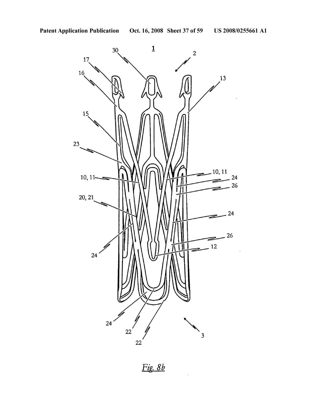 Medical device for treating a heart valve insufficiency or stenosis - diagram, schematic, and image 38