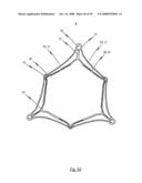 Medical device for treating a heart valve insufficiency or stenosis diagram and image