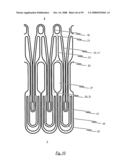 Medical device for treating a heart valve insufficiency or stenosis diagram and image