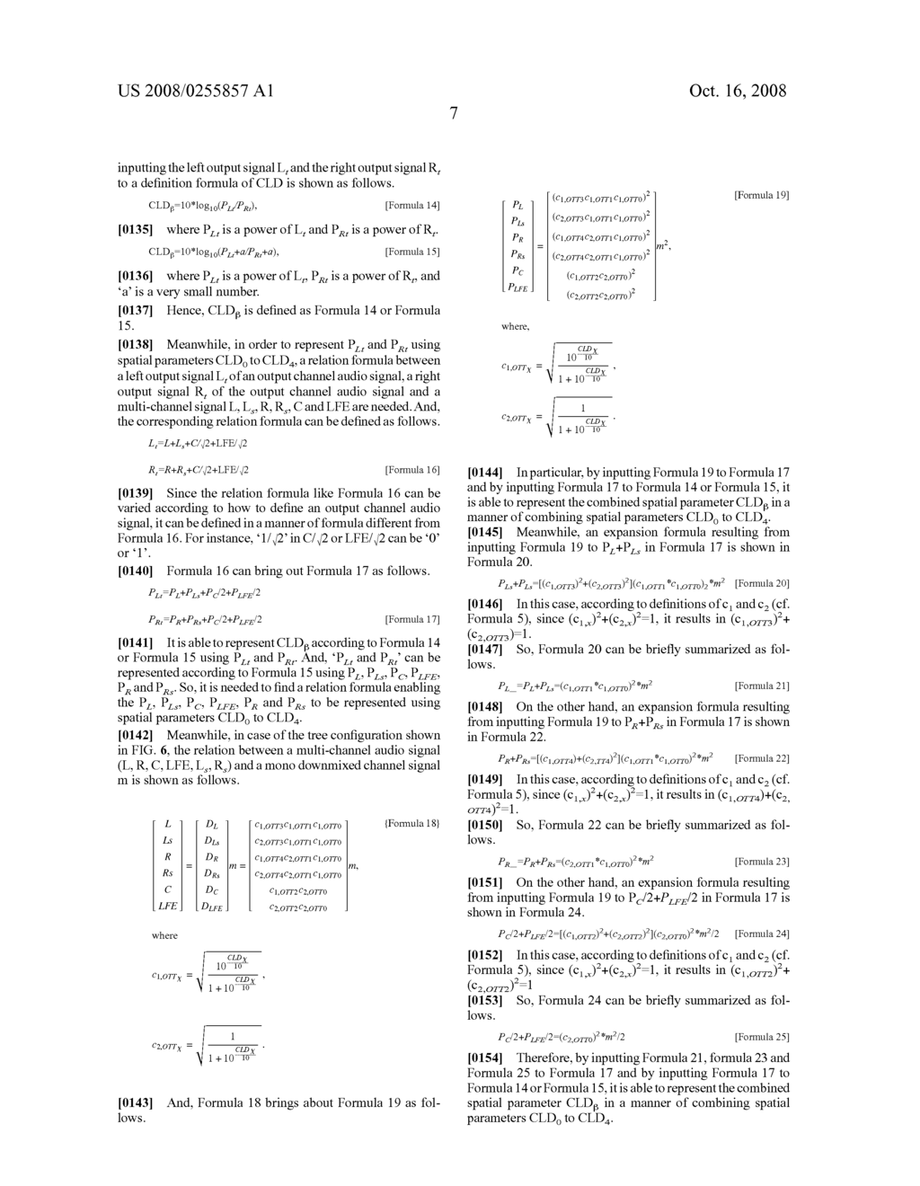 Method and Apparatus for Decoding an Audio Signal - diagram, schematic, and image 22