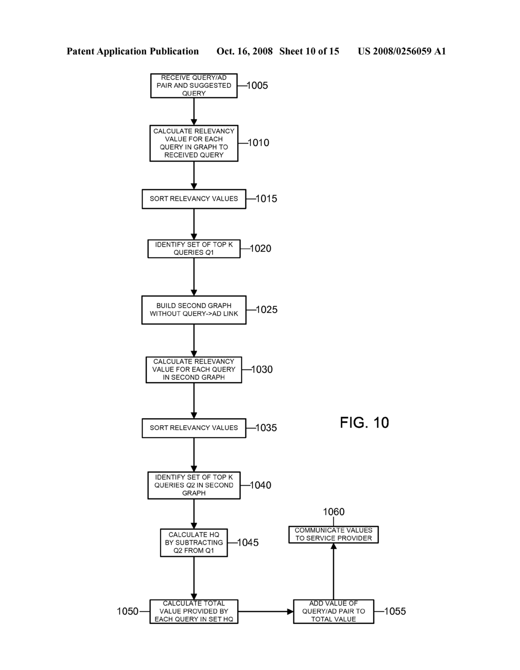 SYSTEM FOR GENERATING QUERY SUGGESTIONS USING A NETWORK OF USERS AND ADVERTISERS - diagram, schematic, and image 11