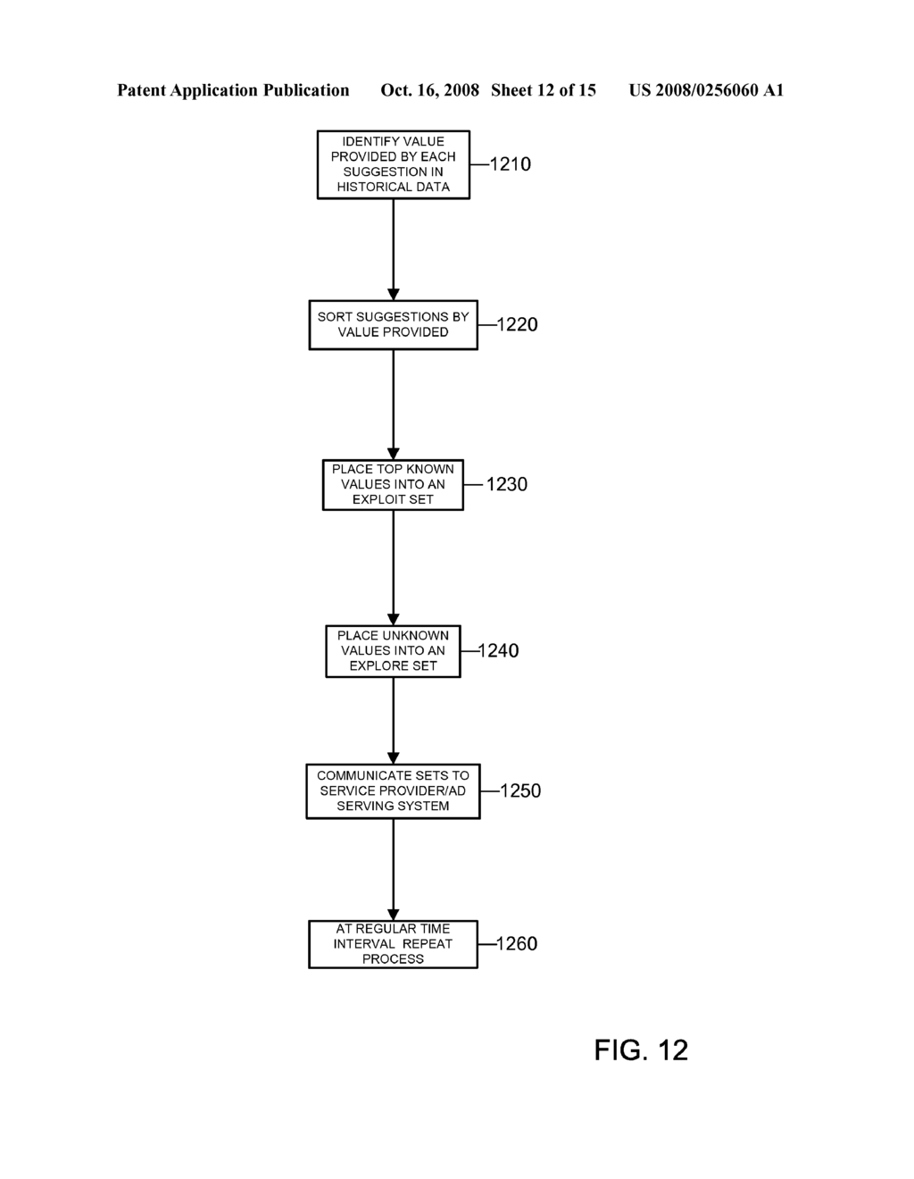 SYSTEM FOR DETERMINING THE QUALITY OF QUERY SUGGESTIONS USING A NETWORK OF USERS AND ADVERTISERS - diagram, schematic, and image 13