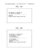 Document processing apparatus, document processing method, document processing program and recording medium diagram and image