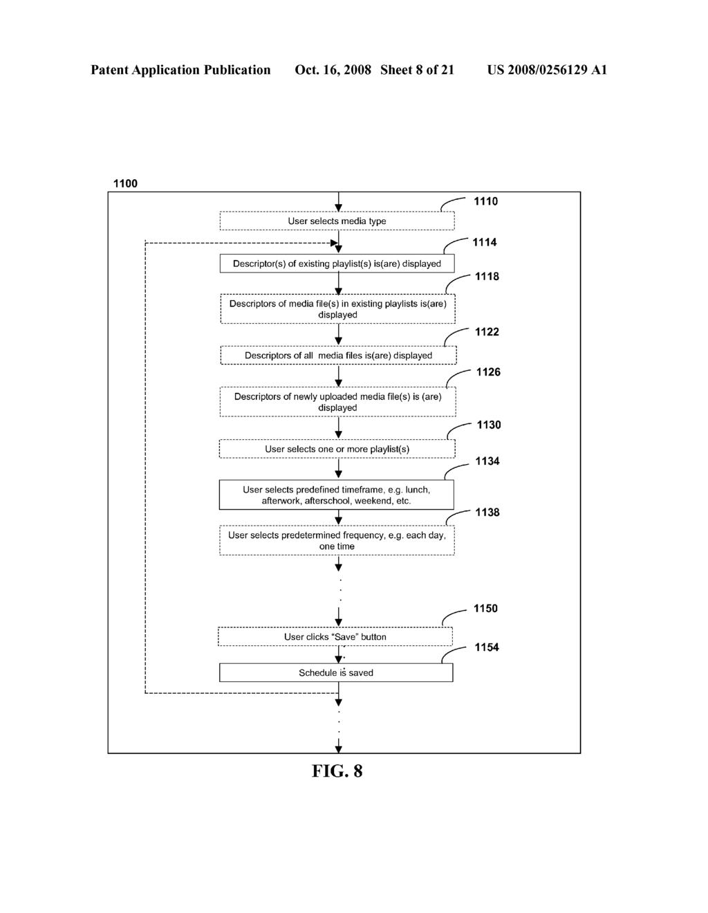 Method and System of Creating Media Playlists and Sending to Mobile Devices - diagram, schematic, and image 09