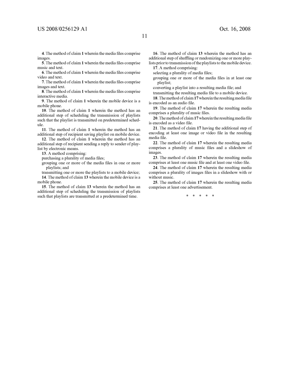 Method and System of Creating Media Playlists and Sending to Mobile Devices - diagram, schematic, and image 33