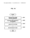 Computer system and a method of assigning a storage device to a computer diagram and image