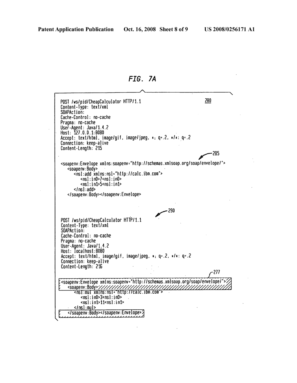 SYSTEM AND METHOD FOR HISTORY DRIVEN OPTIMIZATION OF WEB SERVICES COMMUNICATION - diagram, schematic, and image 09