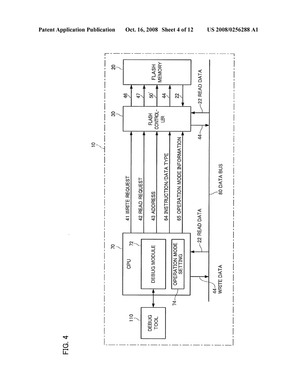 MICROCOMPUTER, ELECTRONIC INSTRUMENT, AND FLASH MEMORY PROTECTION METHOD - diagram, schematic, and image 05