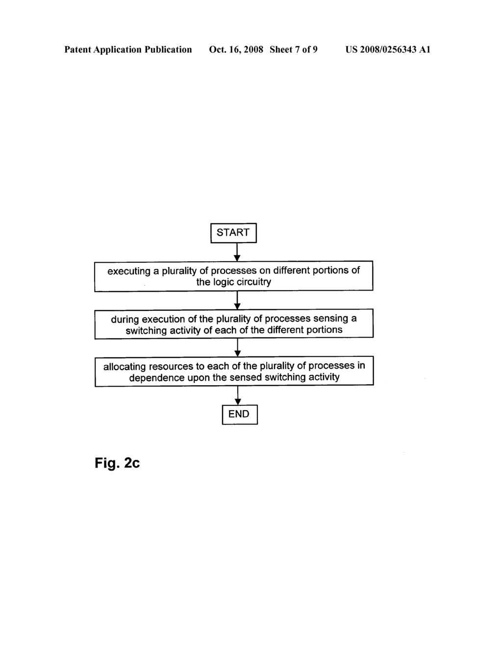 Convergence determination and scaling factor estimation based on sensed switching activity or measured power consumption - diagram, schematic, and image 08