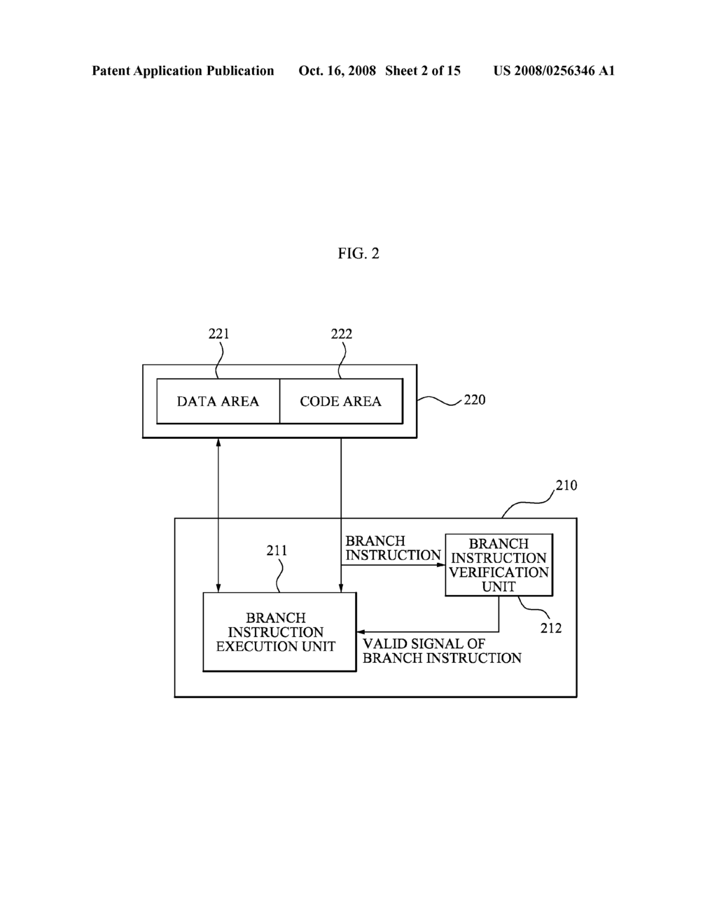 CENTRAL PROCESSING UNIT HAVING BRANCH INSTRUCTION VERIFICATION UNIT FOR SECURE PROGRAM EXECUTION - diagram, schematic, and image 03