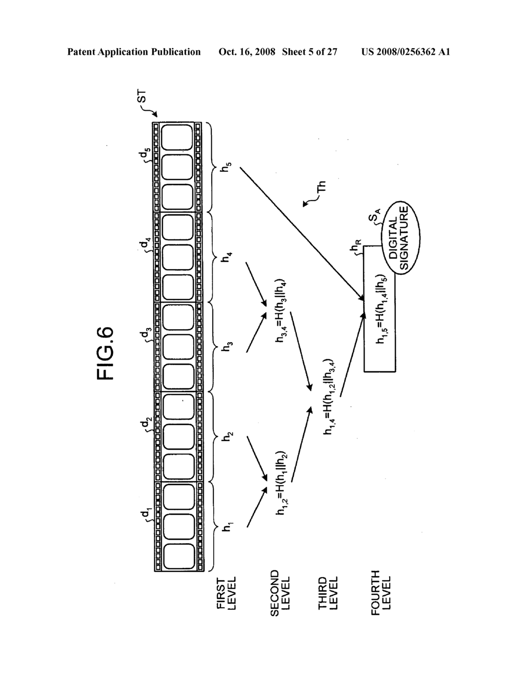 Method and apparatus for digital signature authentication, and computer product - diagram, schematic, and image 06