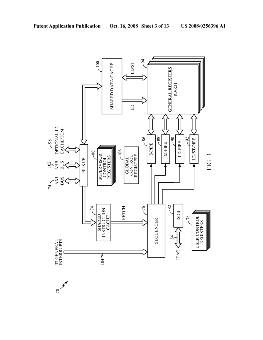 INTER-THREAD TRACE ALIGNMENT METHOD AND SYSTEM FOR A MULTI-THREADED PROCESSOR - diagram, schematic, and image 04